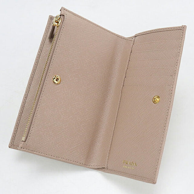 中古 プラダ 長財布二折 レディース ブランド PRADA サフィアーノ