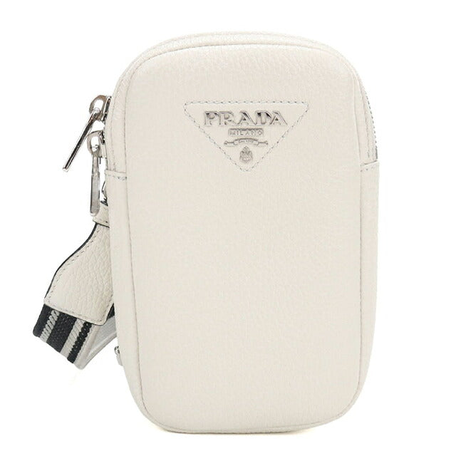 中古 プラダ ショルダーバッグ レディース ブランド PRADA   ホワイト USDPR120371011