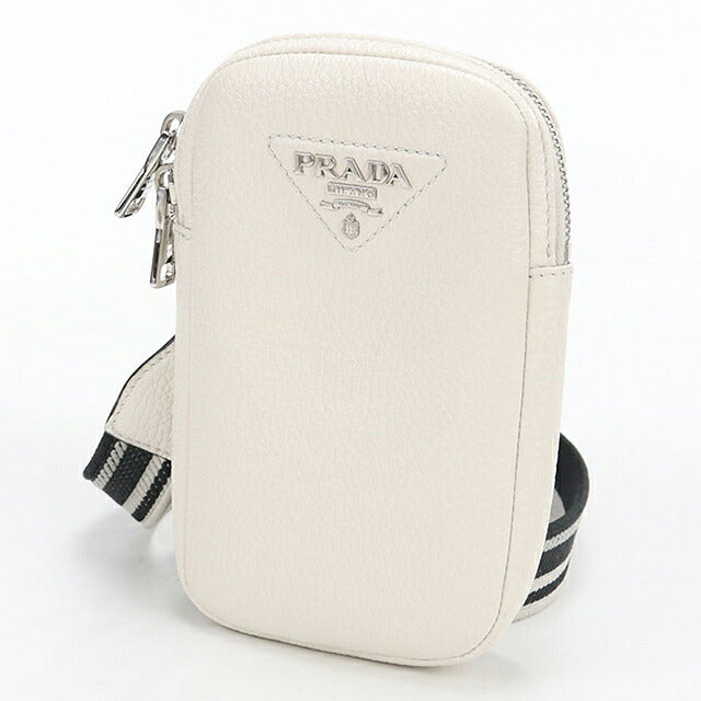 中古 プラダ ショルダーバッグ レディース ブランド PRADA   ホワイト USDPR120371011