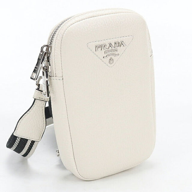 中古 プラダ ショルダーバッグ レディース ブランド PRADA   ホワイト USDPR120371011