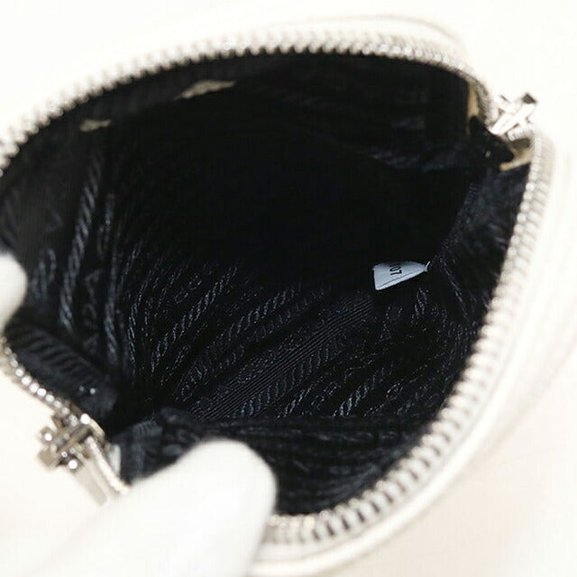 中古 プラダ ショルダーバッグ レディース ブランド PRADA   ホワイト USDPR120371011