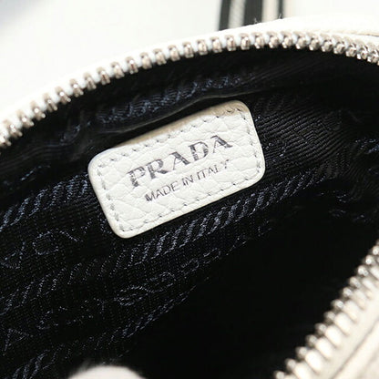 中古 プラダ ショルダーバッグ レディース ブランド PRADA   ホワイト USDPR120371011