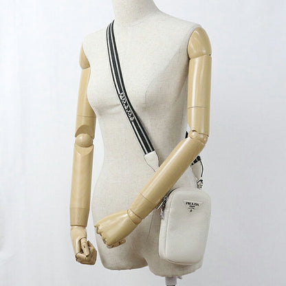 中古 プラダ ショルダーバッグ レディース ブランド PRADA   ホワイト USDPR120371011