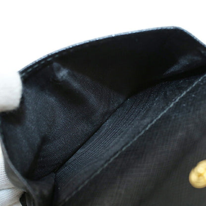 Used Prada Bifold Wallet Bifold Wallet Compact Ladies Brand PRADA Saffiano Leather 1MV204 Black USDPR120632011