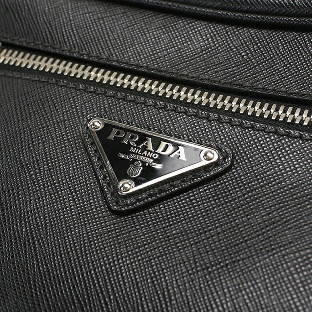 二手 Prada 斜挎包男士品牌 PRADA Saffiano 皮革包皮革 2VH063 黑色 USDPR121487011