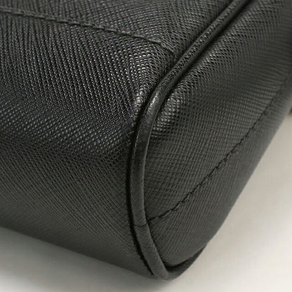 二手 Prada 斜挎包男士品牌 PRADA Saffiano 皮革包皮革 2VH063 黑色 USDPR121487011
