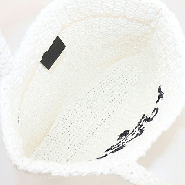 中古 プラダ カゴバッグ レディース ブランド PRADA スモールクロシェ 1BG422 ホワイト バッグ USDPR87881011