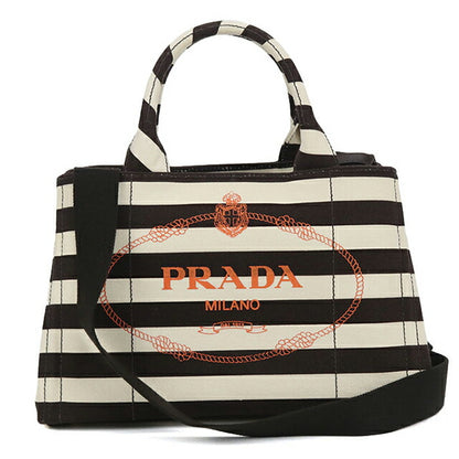 中古 プラダ トートバッグ レディース ブランド PRADA カナパ 2WAY 1BG155 ブラウン バッグ USDPR92238011