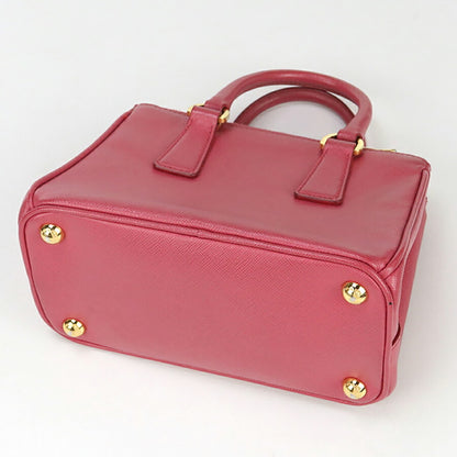 中古 プラダ ハンドバッグ レディース ブランド PRADA ガレリア ミニバッグ 1BA906 ピンク バッグ USDPR92719011