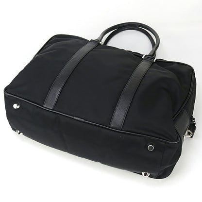 中古 プラダ ブリーフケース メンズ ブランド PRADA ビジネスバッグ VA0702 ブラック バッグ USDPR93724011