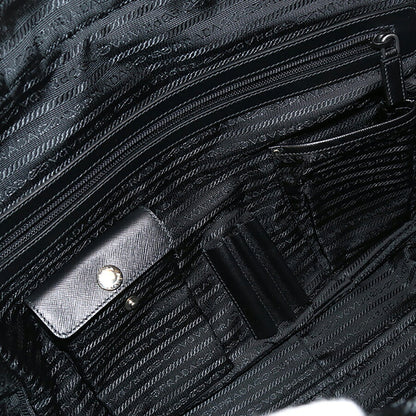 中古 プラダ ブリーフケース メンズ ブランド PRADA ビジネスバッグ VA0702 ブラック バッグ USDPR93724011