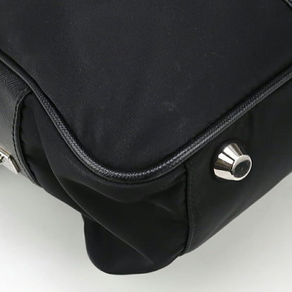 中古 プラダ ブリーフケース メンズ ブランド PRADA ビジネスバッグ VA0702 ブラック バッグ USDPR93724011
