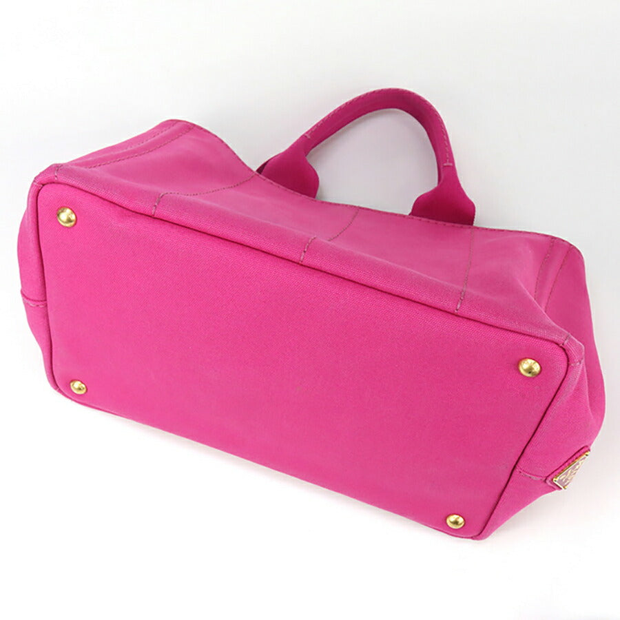 中古 プラダ トートバッグ レディース ブランド PRADA カナパ 2WAYトートバッグ BN1877 ピンク バッグ USDPR95111011