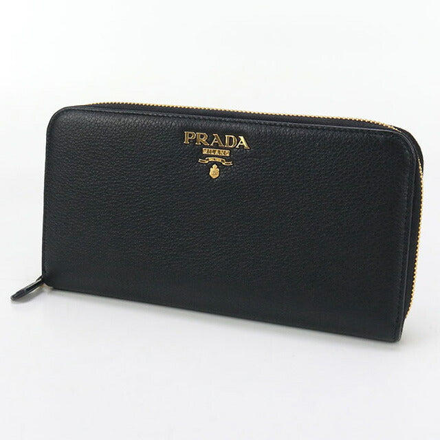 中古 プラダ 長財布ラウンドファスナー レディース ブランド PRADA