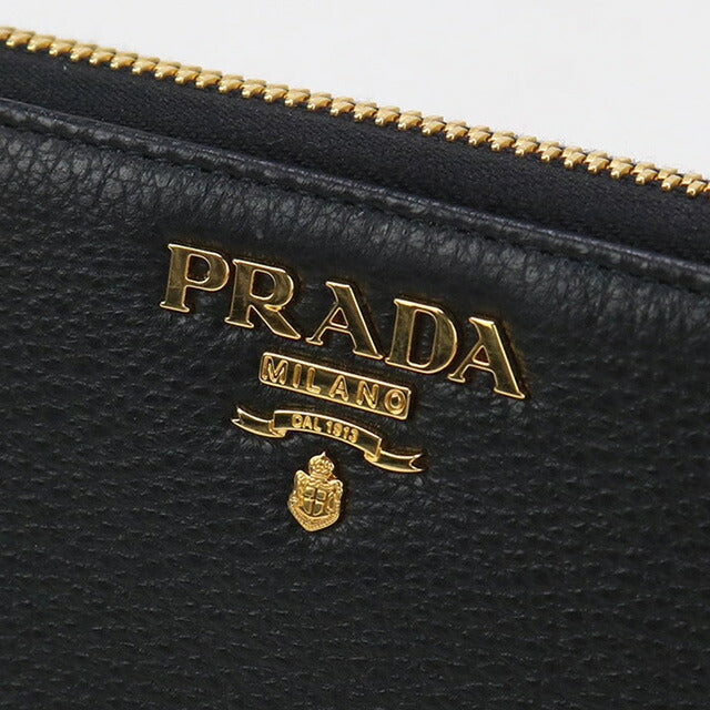 中古 プラダ 長財布ラウンドファスナー レディース ブランド PRADA