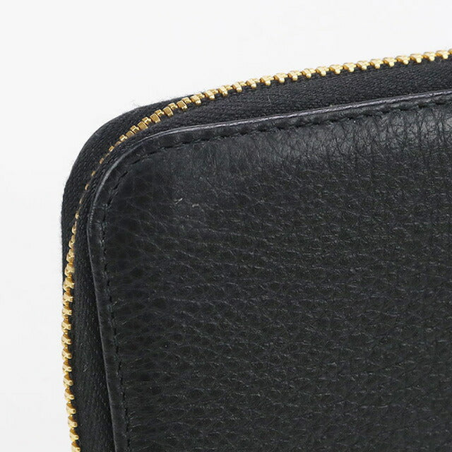 中古 プラダ 長財布ラウンドファスナー レディース ブランド PRADA ヴィッテロレザー ジップアラウンド PR95198 ブラック 財布 USDPR95198011