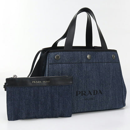 中古 プラダ トートバッグ レディース ブランド PRADA 2WAY 1BG311 2BBV FOKF5 ネイビー バッグ USDPR95223011