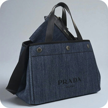 中古 プラダ トートバッグ レディース ブランド PRADA 2WAY 1BG311 2BBV FOKF5 ネイビー バッグ USDPR95223011