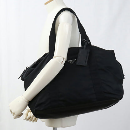 中古 プラダ ボストンバッグ メンズ ブランド PRADA ダッフルバッグ 2VC796 ブラック バッグ USDPR95226011