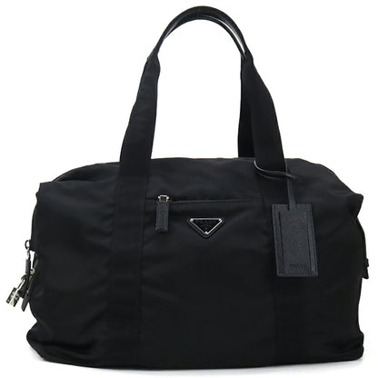 中古 プラダ ボストンバッグ メンズ ブランド PRADA ダッフルバッグ 2VC796 ブラック バッグ USDPR95226011