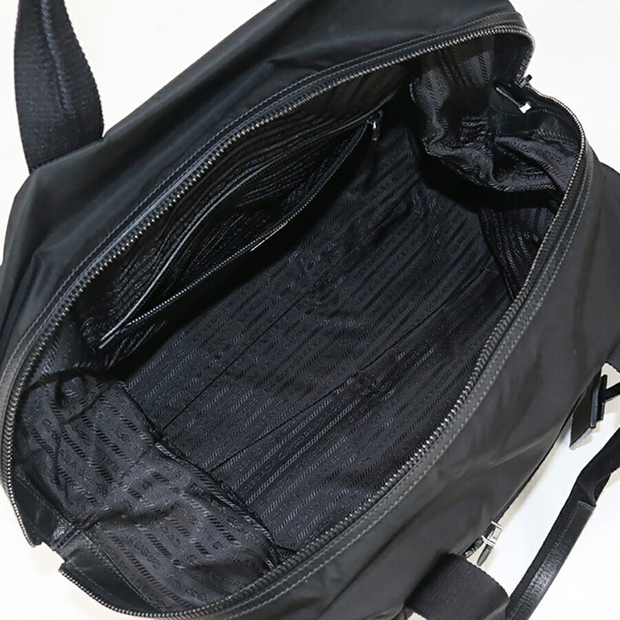 中古 プラダ ボストンバッグ メンズ ブランド PRADA ダッフルバッグ 2VC796 ブラック バッグ USDPR95226011