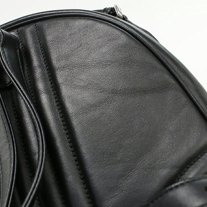 中古 プラダ リュック レディース ブランド PRADA ダイアグラム バックパック レザー 1BZ030 2D91 F0633 ブラック バッグ USDPR95318011