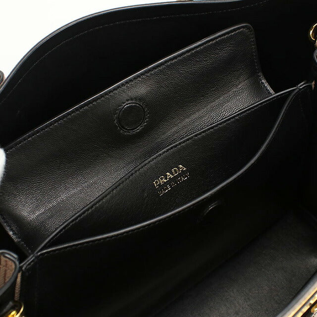 二手prada手提袋女士品牌prada saffiano皮革2way手提袋皮革1BG756米色袋usdpr95456011
