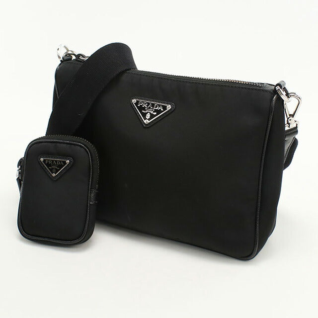 中古 プラダ 斜め掛け ショルダーバッグ ユニセックス ブランド PRADA ショルダーバッグ ブラック バッグ USDPR96010011
