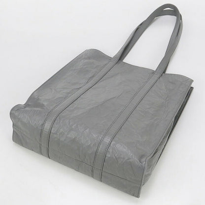 Used Prada tote bag ladies brand PRADA leather 1BG459 gray bag USDPR96115011