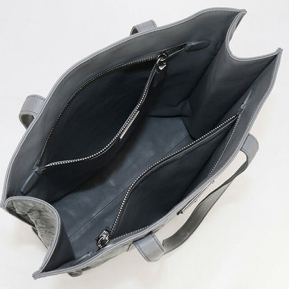 Used Prada tote bag ladies brand PRADA leather 1BG459 gray bag USDPR96115011