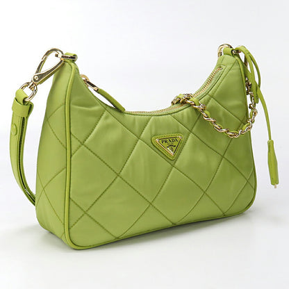 中古 プラダ ショルダーバッグ レディース ブランド PRADA Re-Edition 1995 ミニバッグ レザー 1BC204 2AOS F0V96 グリーン バッグ USDPR96802011