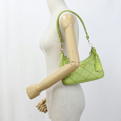 中古 プラダ ショルダーバッグ レディース ブランド PRADA Re-Edition 1995 ミニバッグ レザー 1BC204 2AOS F0V96 グリーン バッグ USDPR96802011