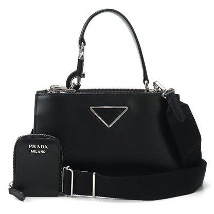 中古 プラダ ハンドバッグ レディース ブランド PRADA 2WAY 1BA314 2AIX F0XD9 ブラック バッグ USDPR96813011