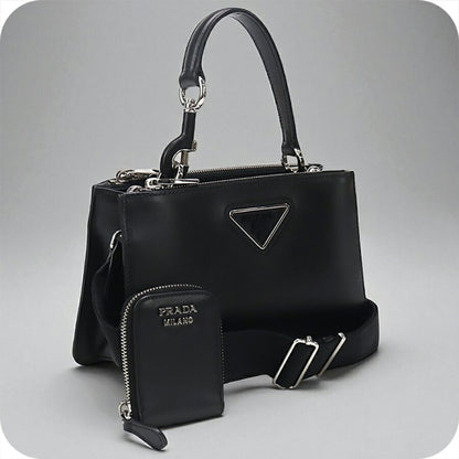 中古 プラダ ハンドバッグ レディース ブランド PRADA 2WAY 1BA314 2AIX F0XD9 ブラック バッグ USDPR96813011