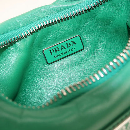 中古 プラダ ハンドバッグ レディース ブランド PRADA 2WAY レザー 1BA384 グリーン バッグ USDPR96894011