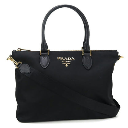中古 プラダ ハンドバッグ レディース ブランド PRADA 2WAY レザー 1BA278 ブラック バッグ USDPR96913011