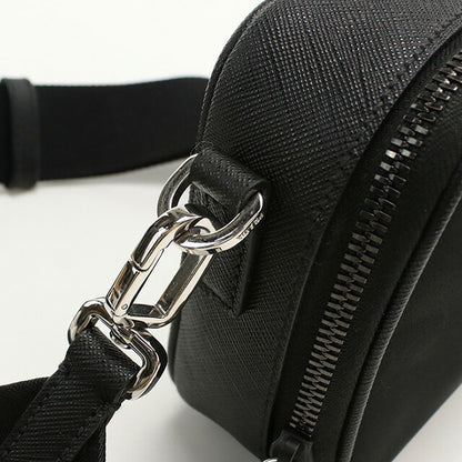 中古 プラダ 斜め掛け ショルダーバッグ メンズ ブランド PRADA Re-Nylon 2VH070 ブラック バッグ USDPR97408011