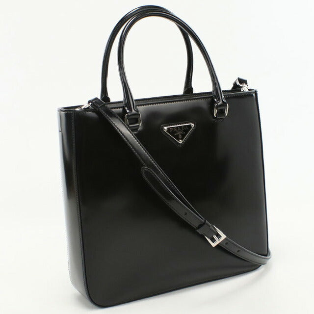 中古 プラダ ハンドバッグ レディース ブランド PRADA 2WAYバッグ レザー 1BA330 ブラック バッグ USDPR97453011