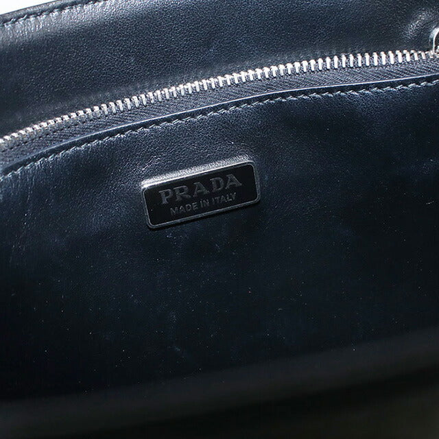 中古 プラダ ハンドバッグ レディース ブランド PRADA 2WAYバッグ レザー 1BA330 ブラック バッグ USDPR97453011