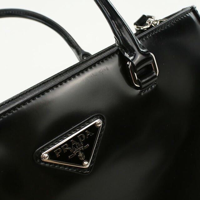 中古 プラダ ハンドバッグ レディース ブランド PRADA 2WAYバッグ レザー 1BA330 ブラック バッグ USDPR97453011