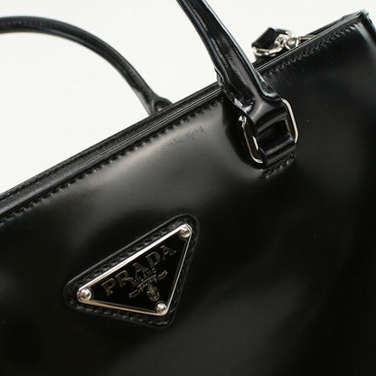 中古 プラダ ハンドバッグ レディース ブランド PRADA 2WAYバッグ レザー 1BA330 ブラック バッグ USDPR97453011