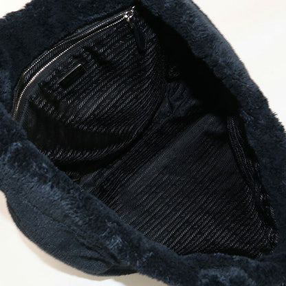 Used Prada tote bag ladies brand PRADA Terry 1BG130 black bag USDPR98044011