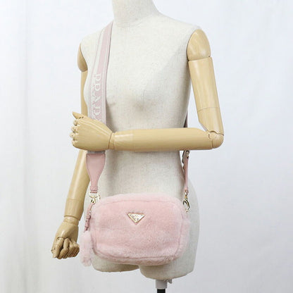 中古 プラダ 斜め掛け ショルダーバッグ レディース ブランド PRADA レザー 1BH192 2EC9 F0615 ピンク バッグ USDPR98107011