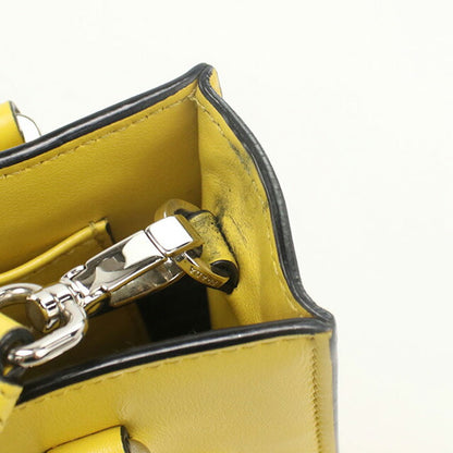 Used Prada handbag ladies brand PRADA 2WAY handbag 1BA333 yellow bag USDPR98591011