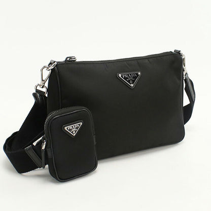 Used Prada Crossbody Shoulder Bag Unisex Brand PRADA Shoulder Bag Black Bag USDPR98693011