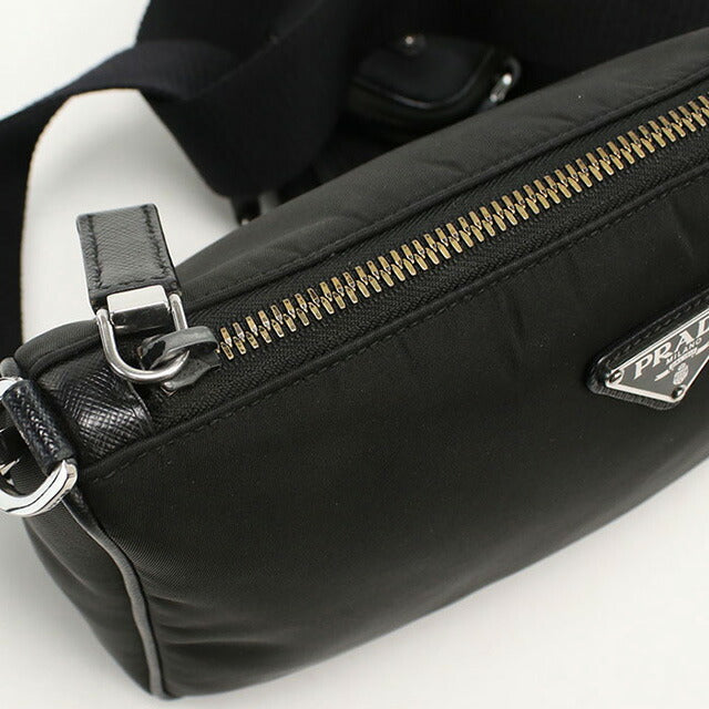 Used Prada Crossbody Shoulder Bag Unisex Brand PRADA Shoulder Bag Black Bag USDPR98693011