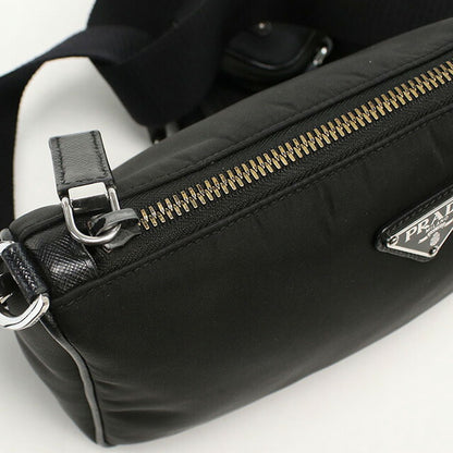 Used Prada Crossbody Shoulder Bag Unisex Brand PRADA Shoulder Bag Black Bag USDPR98693011