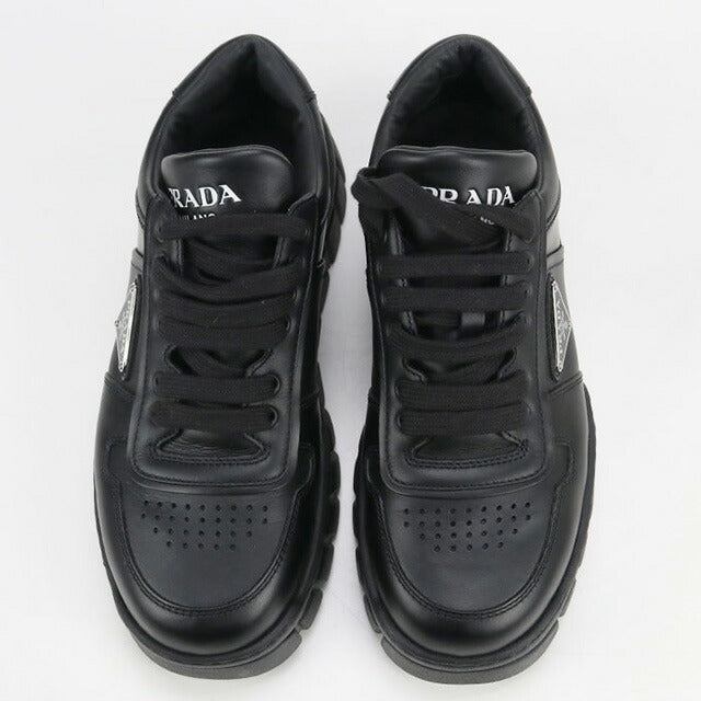 中古 プラダ スニーカー メンズ ブランド PRADA スニーカー レザー