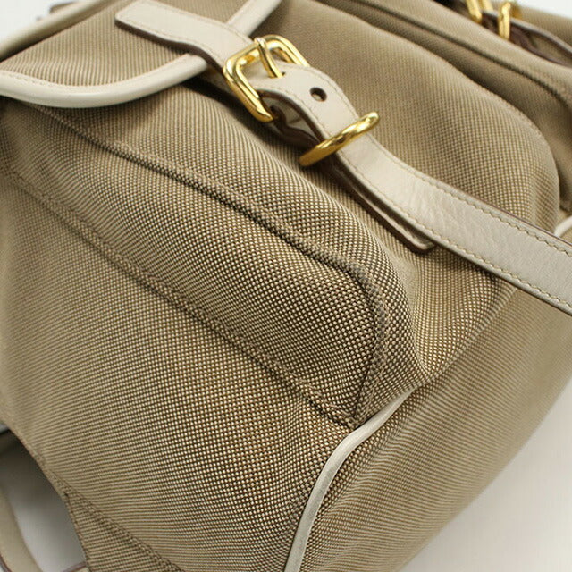 中古 プラダ リュック レディース ブランド PRADA ロゴジャガード