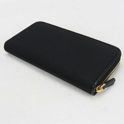 中古 プラダ 長財布ラウンドファスナー レディース ブランド PRADA ジップアラウンド長財布 ブラック 財布 USDPR99348011